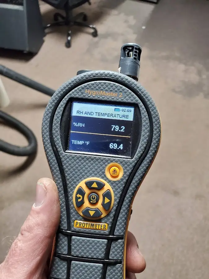 Moisture meter humidity assessment for Mold Remediation & Removal in South Run